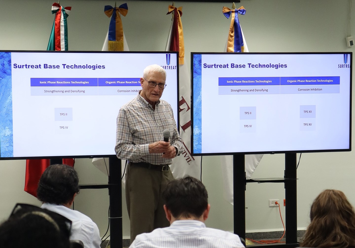 Gran éxito en las conferencias de SURTREAT en la Facultad de Ingeniería Civil