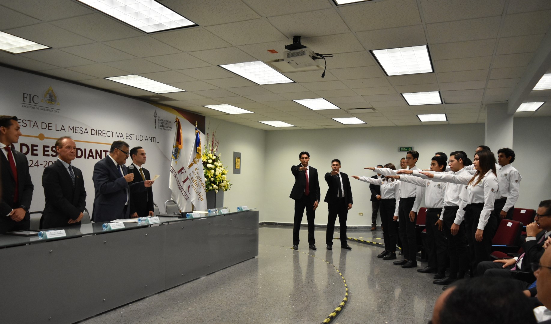 Ceremonia de Toma de Protesta Mesa Directiva Estudiantil 2024-2025.